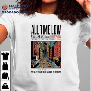 All Time Low Tour Nov 24 2025 Hammerstein Ballroom Shirt