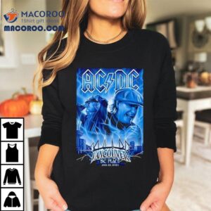 Angus Young And Brian Johnson Ac Dc Vancouver Bc Place April 22 2025 Shirt