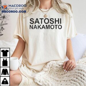 Anthony Belton Satoshi Tshirt