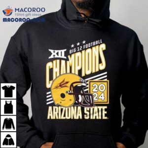 Arizona State Big 12 Champions Helmet Shirt