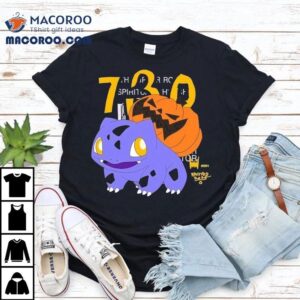 Asspizza Fushigidane Revived Pokemon Halloween Tshirt
