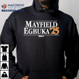 Baker Mayfield And Emeka Egbuka Tampa Bay Mayfield Egbuka Tshirt