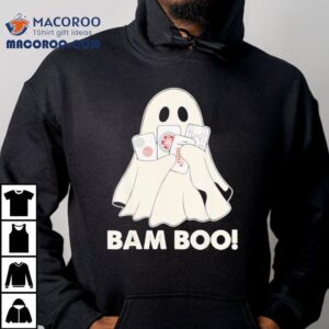 Bam Boo Halloween Ghost Mahjong Funny Costume Game Shirt Bam Boo Halloween Ghost Mahjong Funny Costume Game Shirt