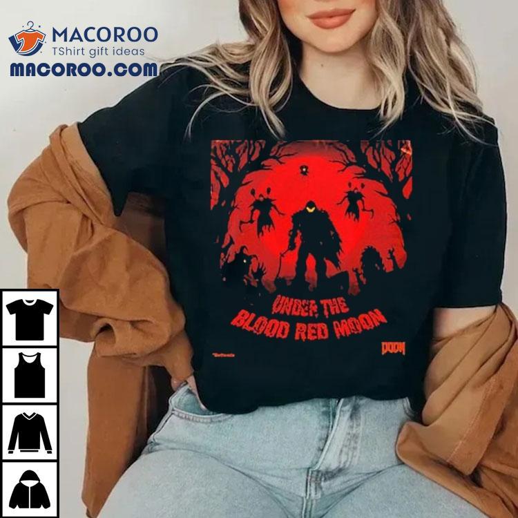 Bethesda Softworks Under The Blood Red Moon Shirt Bethesda Softworks Under The Blood Red Moon Shirt