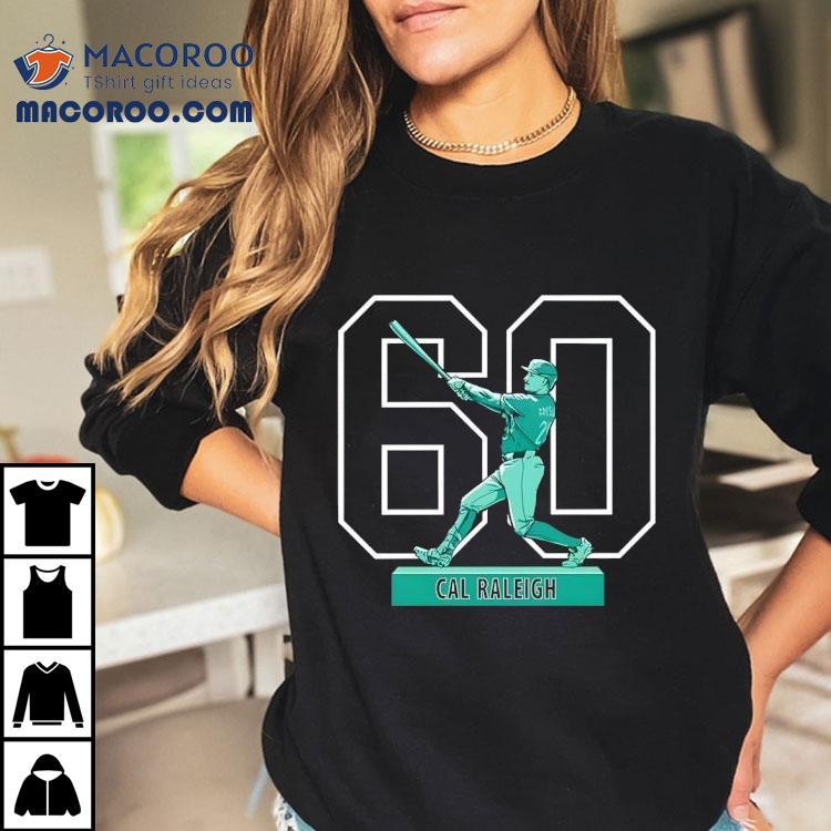  Cal Raleigh Seattle Mariners Th Home Run Season Tshirt