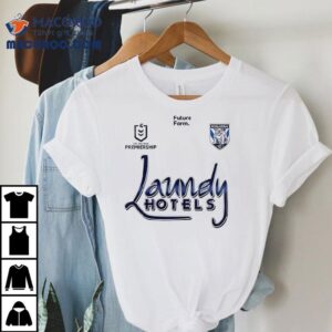 Canterbury Bankstown Bulldogs Laundy Hotels Nrl The Dogs Are Havin A Party Mascots Tshirt