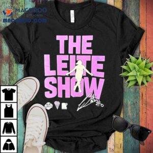 Carla Leite The Leite Show Golden State Valkyries Signature Tshirt