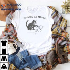 Chinga La Migra Ice Black Ca Tshirt
