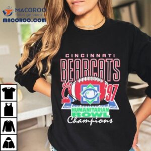 Cincinnati Bearcats Humanitarian Bowl Champions Tshirt