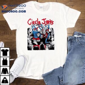 Circle Jerks X Gorilla Biscuits North American Tour San Diego Phoenix Dates Schedule Tshirt