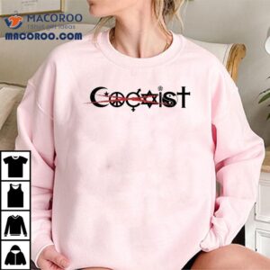 Coexist Moon Peace David Star Tshirt