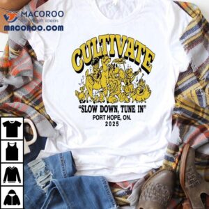 Cultival Slow Down Tune In Tshirt