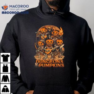 Dungeons And Pumpkins Halloween Tshirt