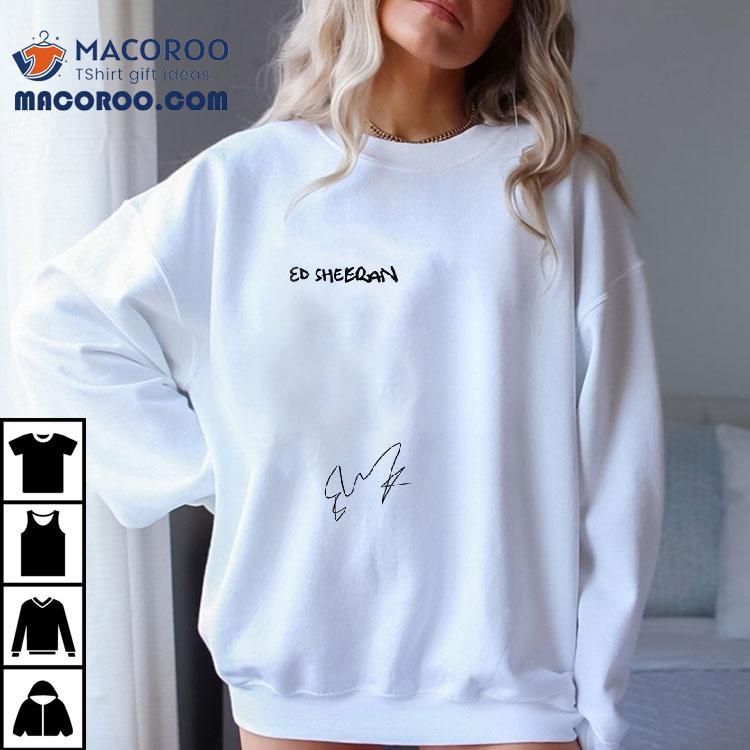 Ed Sheeran The Tour London Signature Tshirt