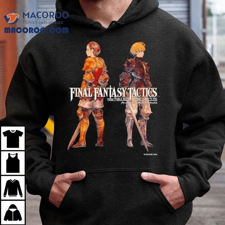 Final Fantasy Tactics The Ivalice Chronicles Delita And Ramza Tshirt
