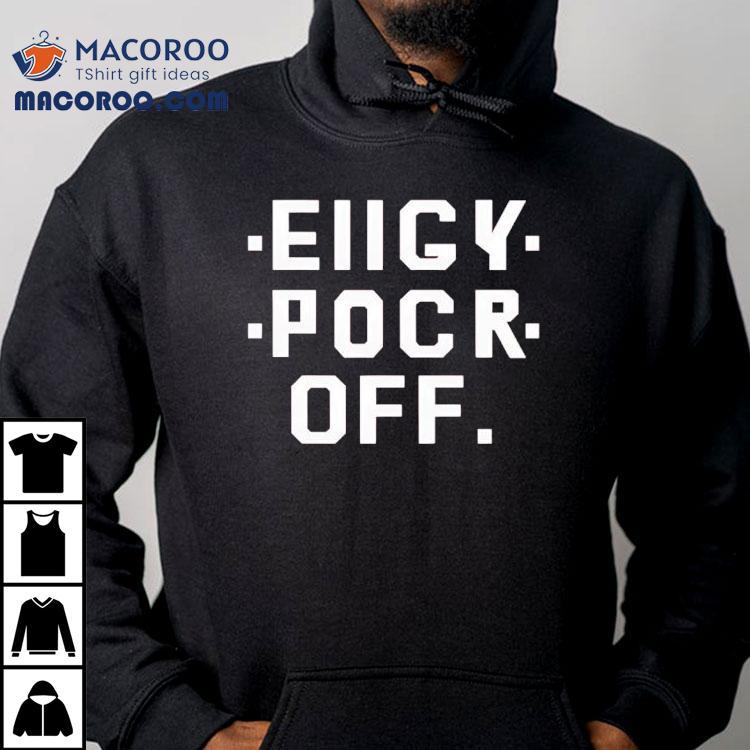 Fold Up Hidden Message Fck Off Tshirt