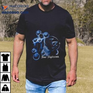 Foo Fighters Tokyo Blue Glow Live In Tour Tshirt