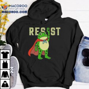 Freedom Fighter Protest Portland Frog Resist Hero 2025 Shirt