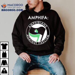 Frog Amphifa Amphibians Against Fascism Shirt