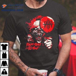 From Ashes To New Pennywise Balloon Halloween Tshirt