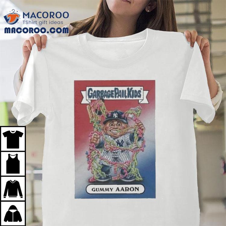 Garbage Pail Kids X New York Yankees Gummy Aaron Tshirt