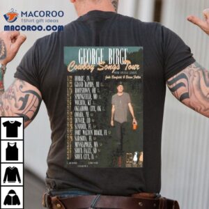 George Birge Cowboy Songs Tour Tshirt