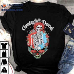Grateful Dead Skeleton And Roses Item Tshirt