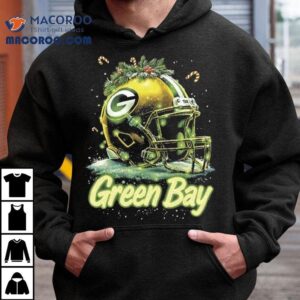 Green Bay Packers Nfl Helmet Merry Christmas 2025 Shirt