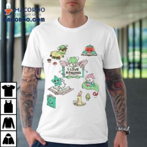 Hannah Michelle I Love Reading Tshirt