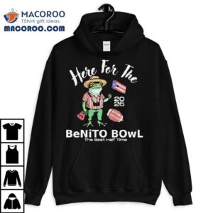 Here For The Benito Bowl The Best Halftime Frog Cowboy Meme Tshirt