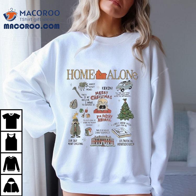 Home Alone Kevin Mccallister Merry Christmas Ya Filthy Animal Tshirt