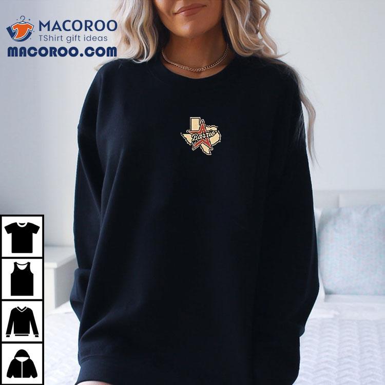 Houston Astros Barrio Map Logo Tshirt