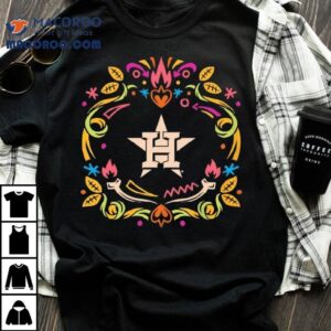 Houston Astros De Los Muertos Tshirt