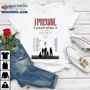 I Prevail The Violent Nature Eu Uk Tour Tshirt