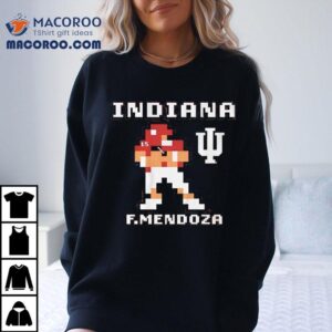 Indiana Football Fernando Mendoza Retro Baller Graphic Tshirt