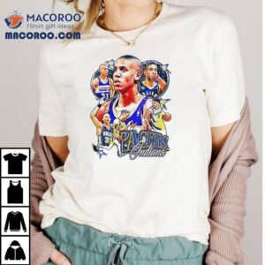 Indiana Pacers Reggie Miller X Tyrese Haliburton Graphic Vintage Tshirt