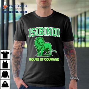 Isibindi House Of Courage Lion Tshirt