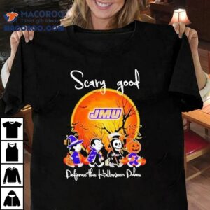 James Madison Dukes Scary Good Defense This Halloween Tshirt