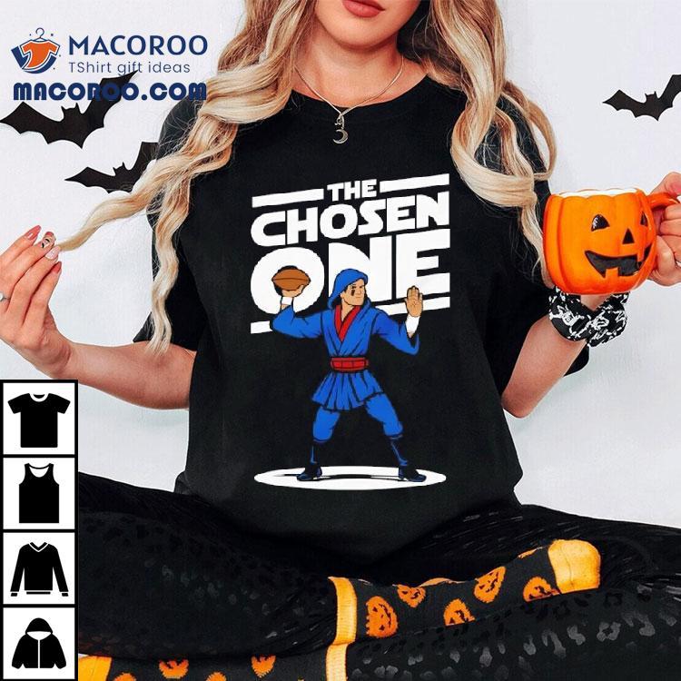 Jaxson Dart New York Giants The Chosen One Football Tshirt