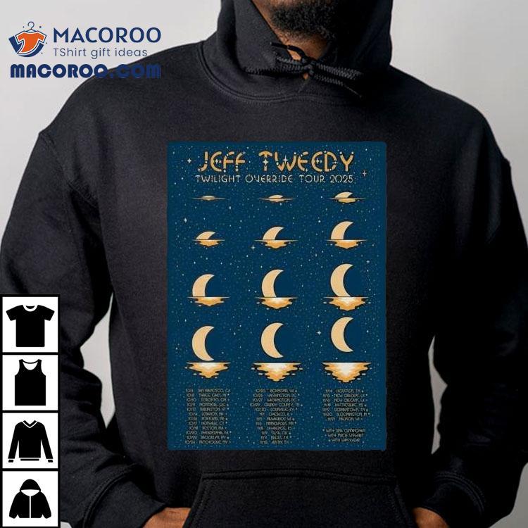 Jeff Tweedy Twilight Override Tour Tshirt