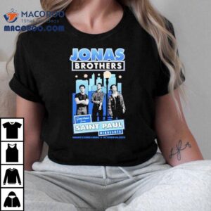 Jonas Brothers Greetings From Saint Paul Minnesota Tshirt