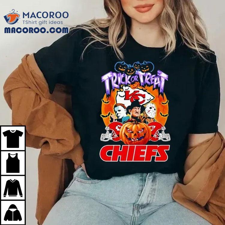  Kansas City Chiefs Trick Or Treat Halloween Tshirt
