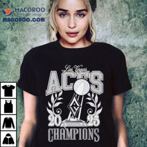 Las Vegas Aces New Era Wnba Finals Champions Boxy Vintage Tshirt