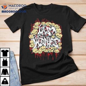 Last Wishes Skull Graffiti Tshirt