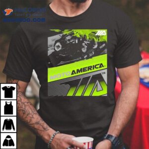 Lime Lean Motoamerica Tshirt