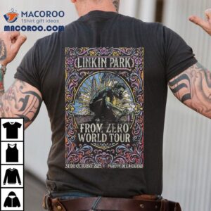 Linkin Park From Zero World Tour Buenos Aires Argentina At Parque De La Ciudad On October Meteora Inspired Tshirt