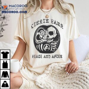 Linkin Park X Peace And After The Daruma Skull Tshirt
