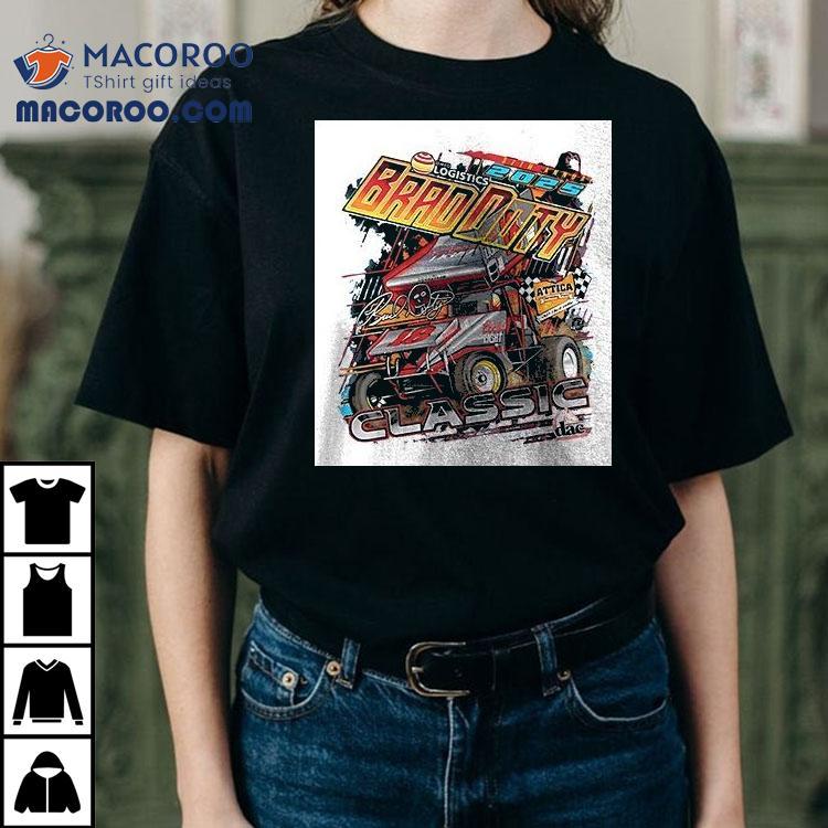 Logistics Brad Doty Classic Car Racing Signature Tshirt