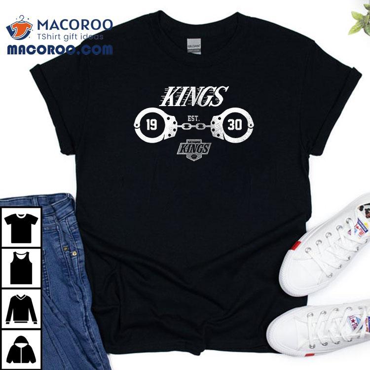 Los Angeles Kings Law Enforcement Appreciation Day Est Logo Tshirt