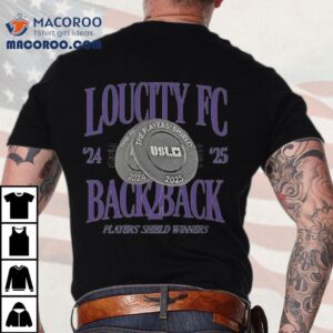 Loucity Fc Back Back Players Shield Winners Tshirt